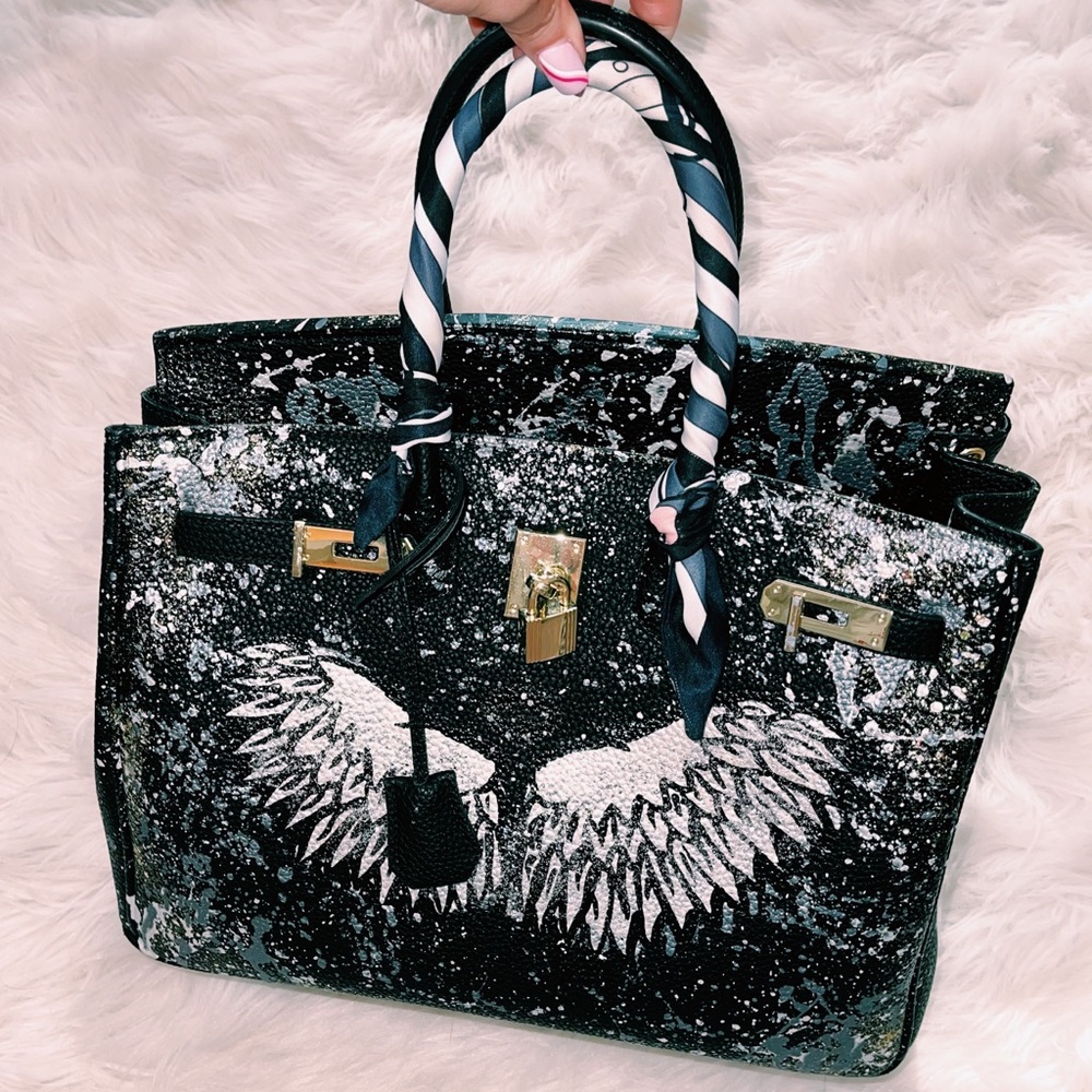 ‼️ ANCA BARBU CUSTOM MADE LEATHER BAG ‼️